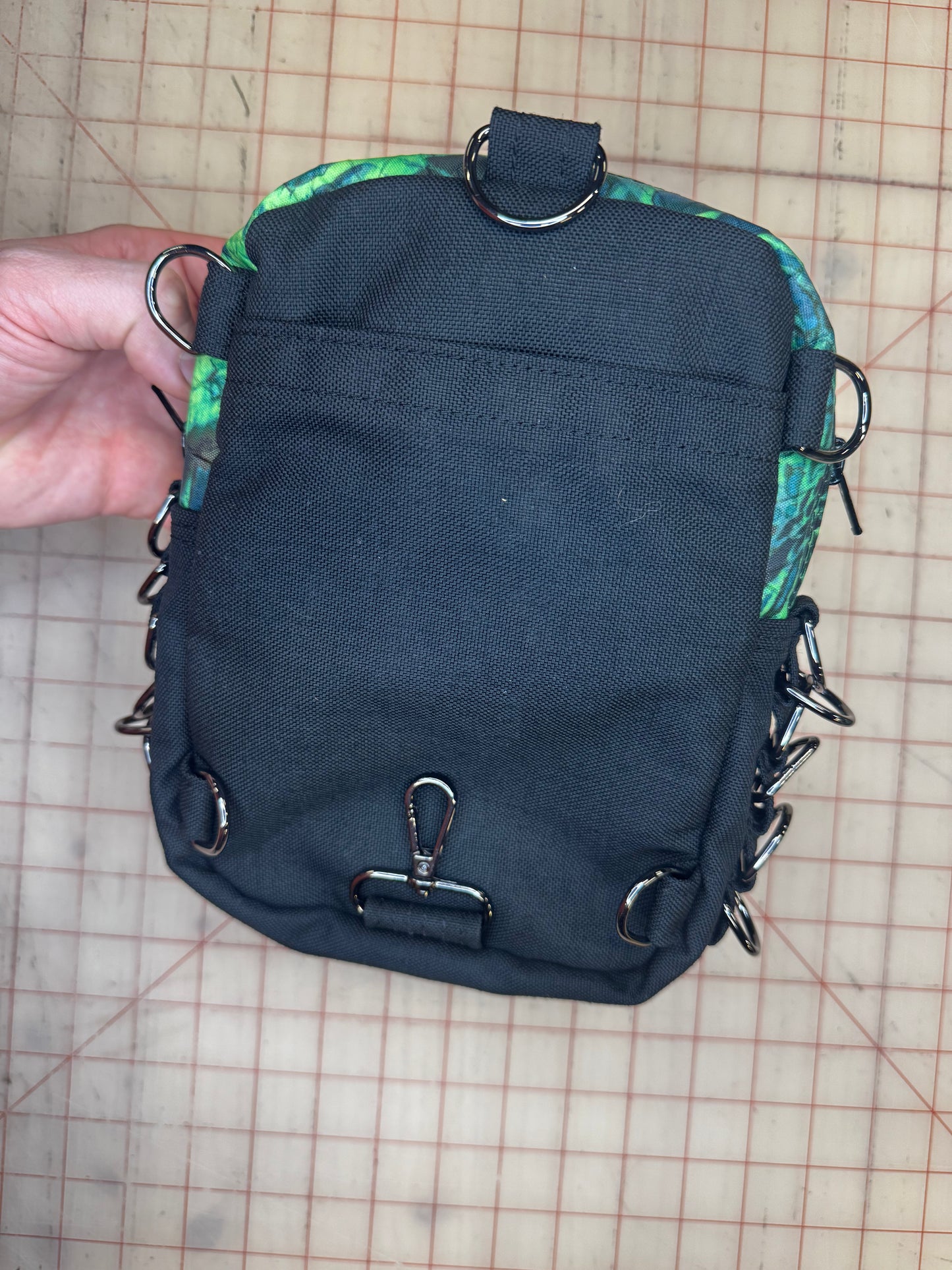 Stay Strange Green bag
