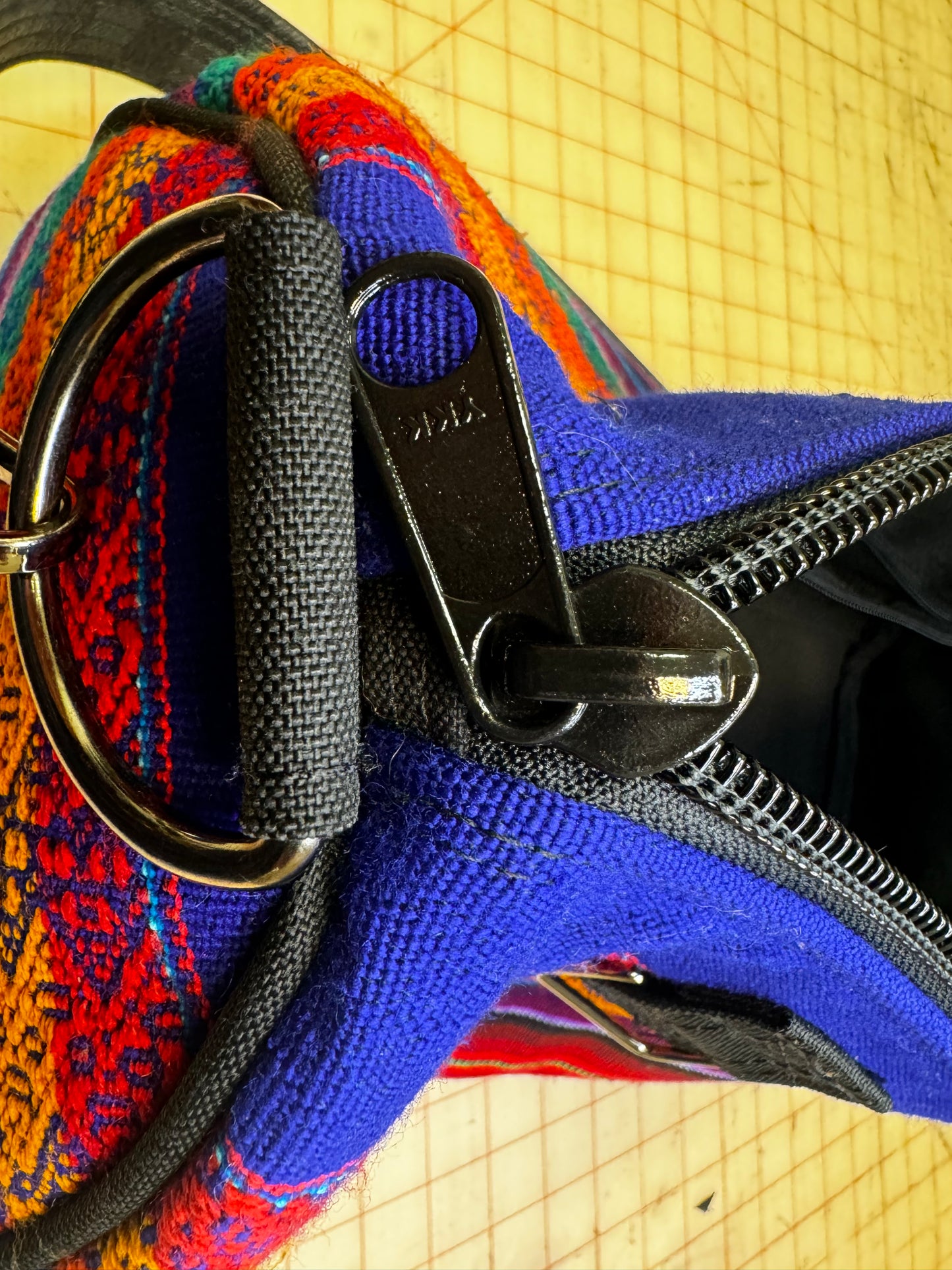 Peruvian Alpaca Wool Duffle Bag