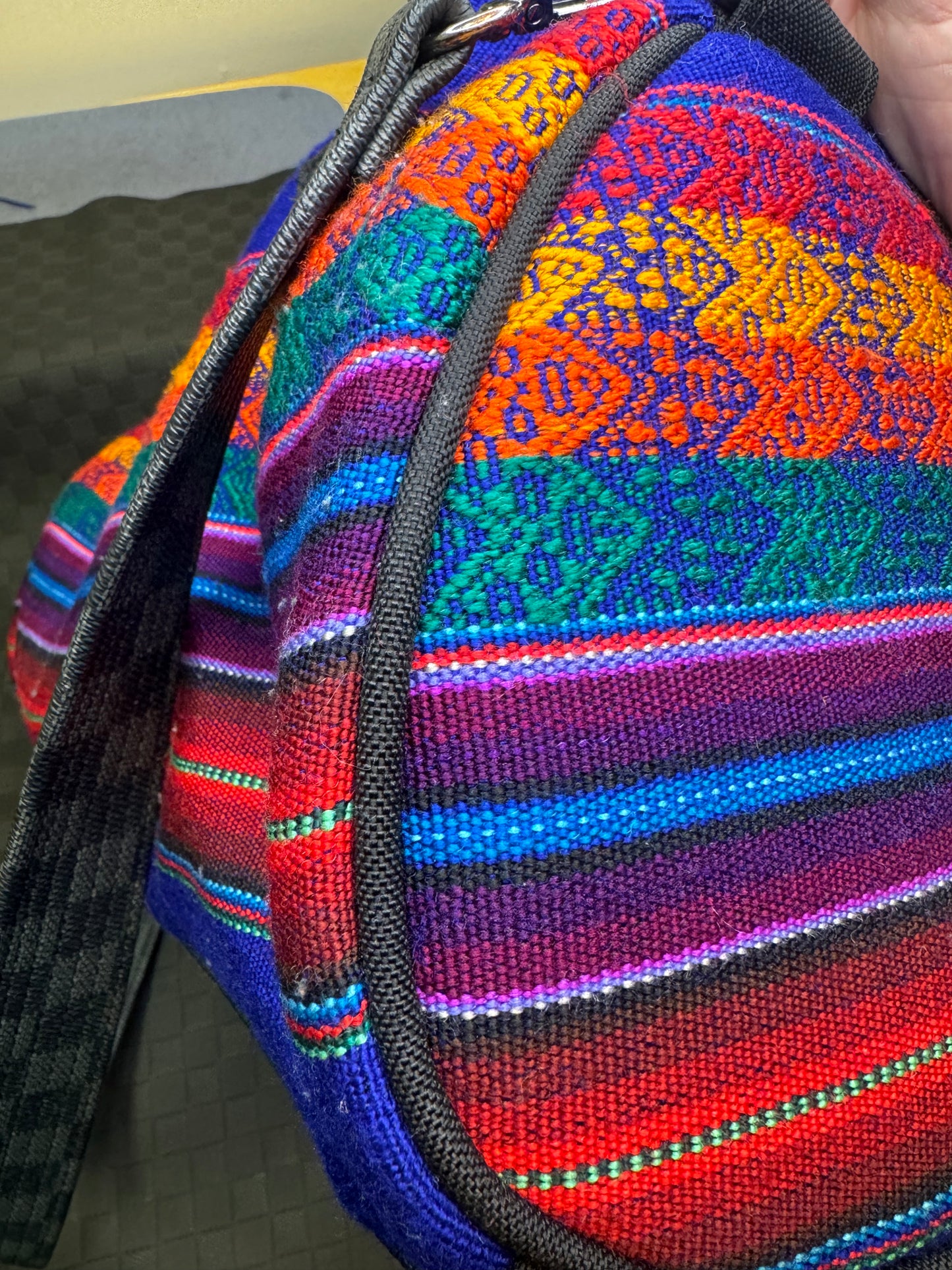 Peruvian Alpaca Wool Duffle Bag