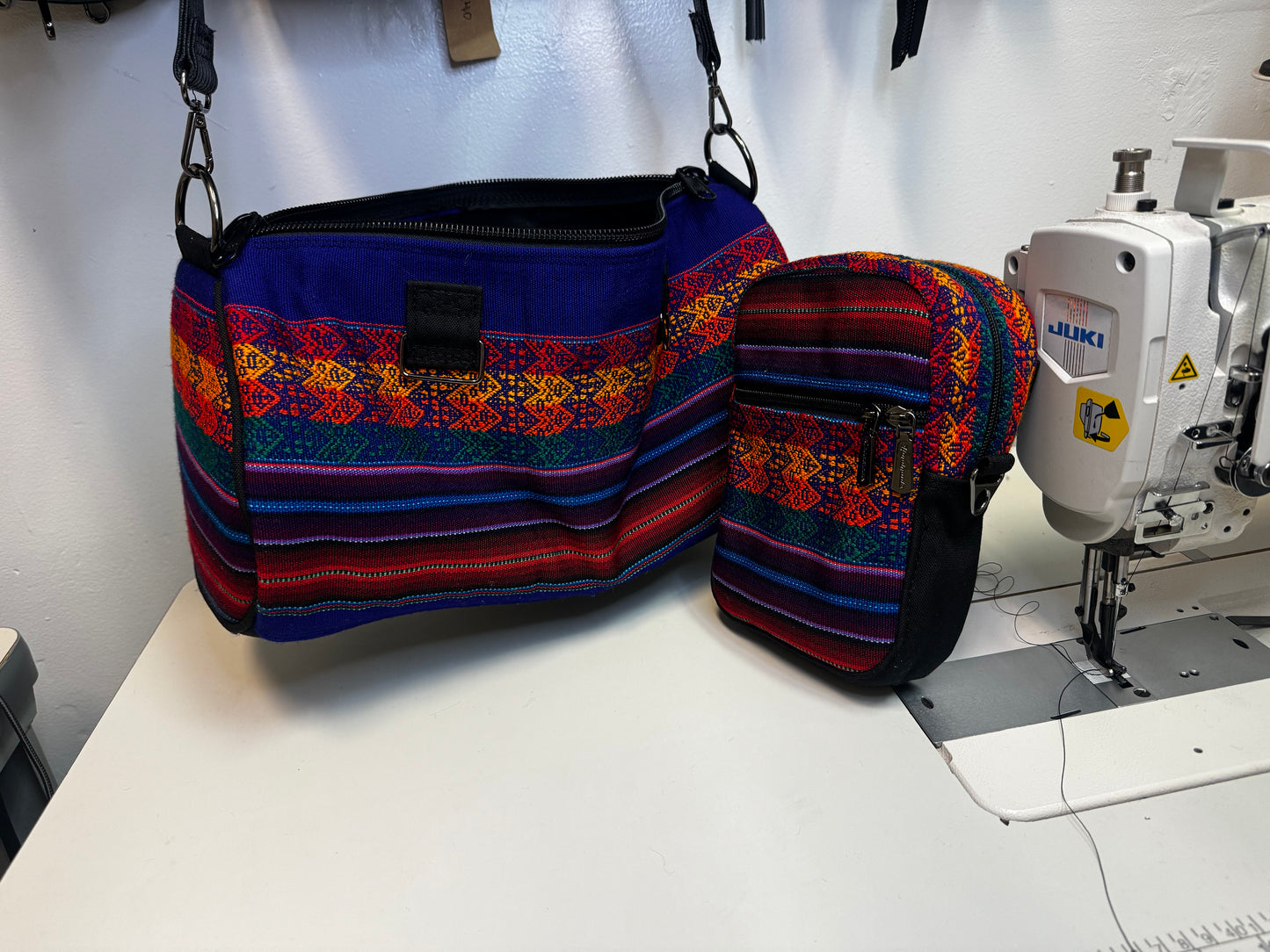 Peruvian Alpaca Wool Duffle Bag