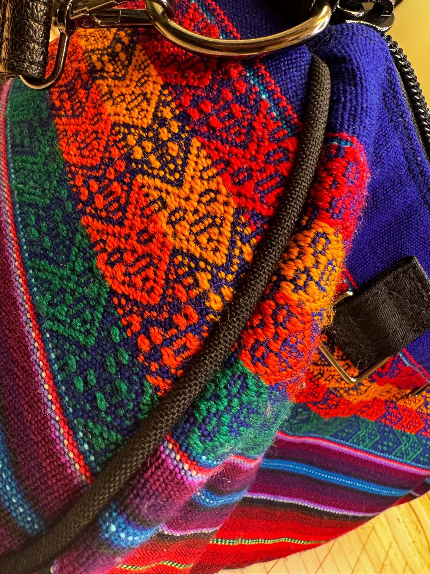 Peruvian Alpaca Wool Duffle Bag